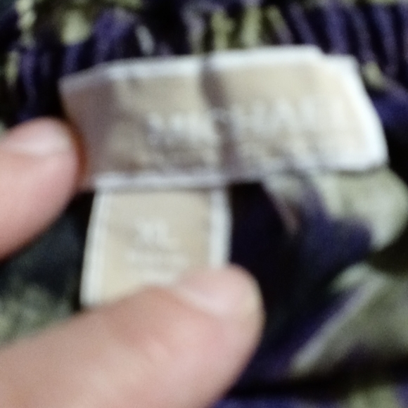 Michael kors purple xl long sleeve shirt - Picture 3 of 3